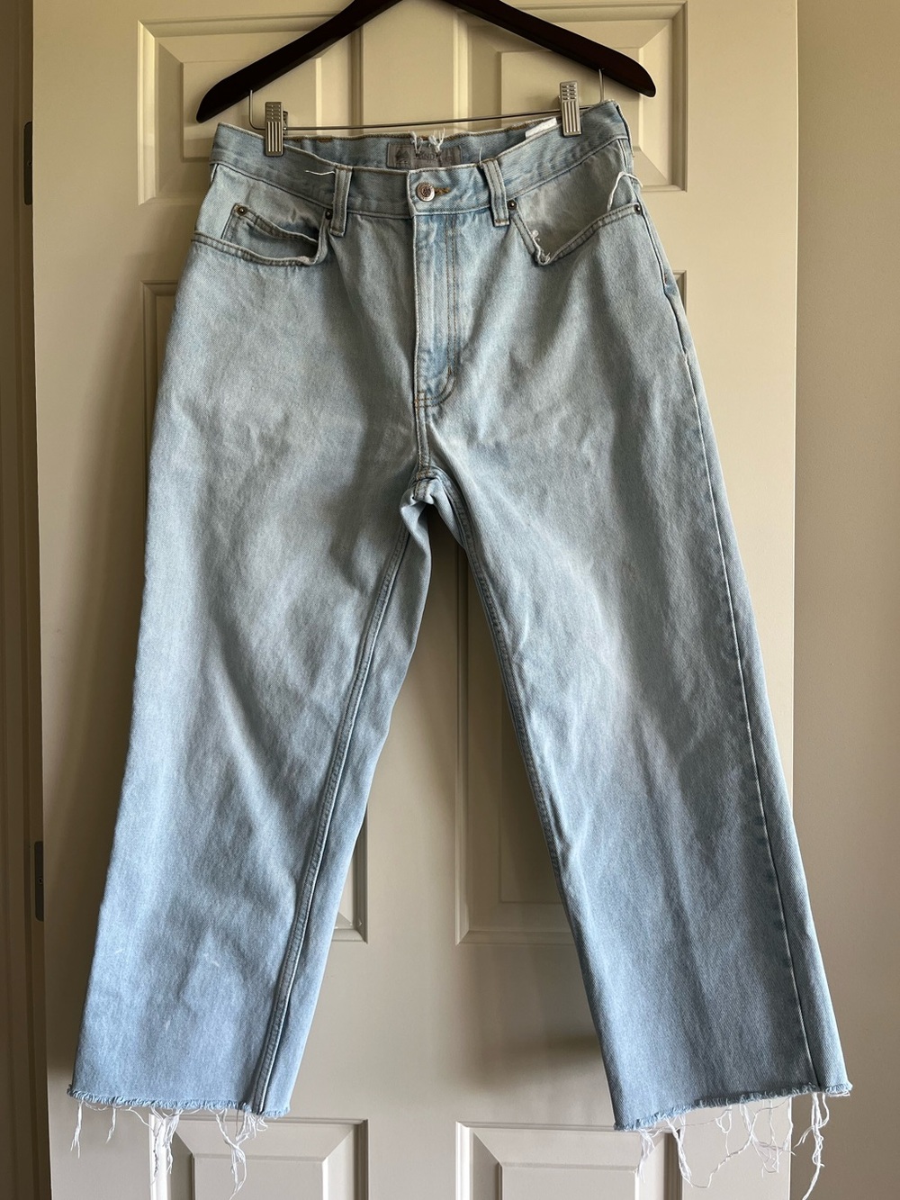 light wash jeans